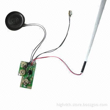 Sound Chip with Fiber Light and 3 x AG10 Batteries, OEM and ODM Orders are Accepted
